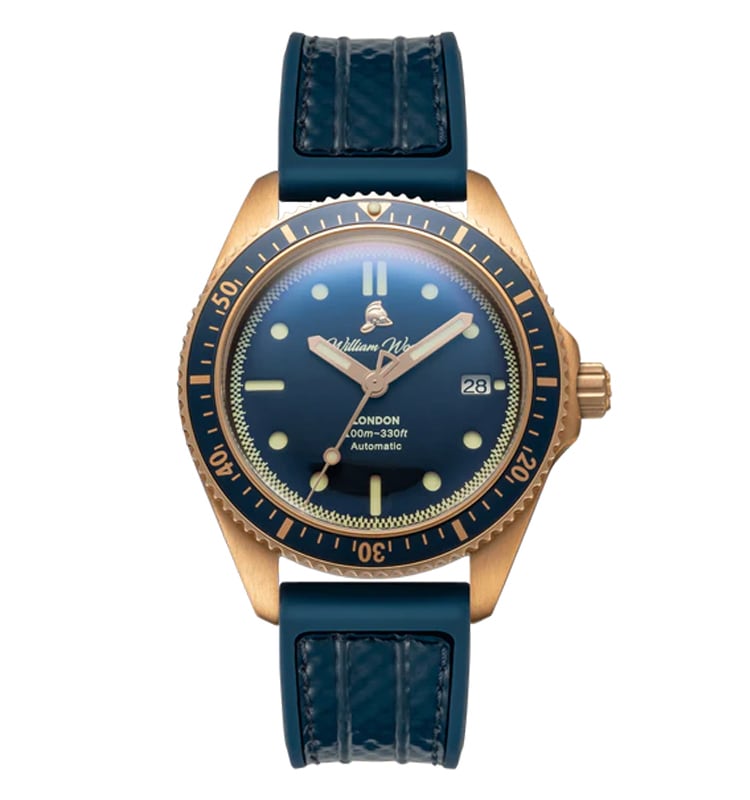 William Wood Valiant Collection Bronze Sapphire