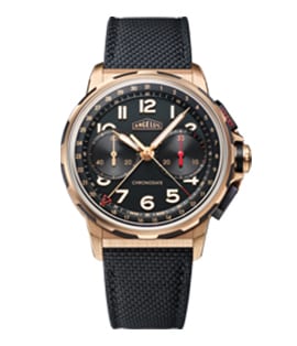 Angelus Chronodate Gold Black 42.5mm